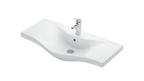 DOLAP LAVABOSU BASİC OVA 55 CM 