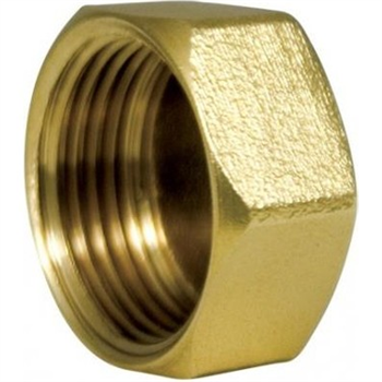 SARI KÖR TAPA 1/2" MM - DİŞİ